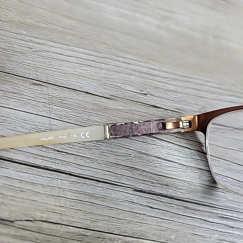 Kate Spade NY Valary PJW Eyeglasses Frames Only 51-16-135 Half Rim Adjustable‎